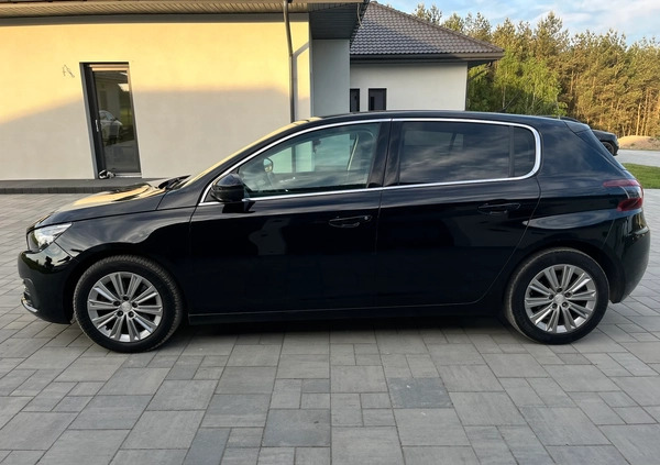 Peugeot 308 cena 45990 przebieg: 141000, rok produkcji 2017 z Turek małe 466